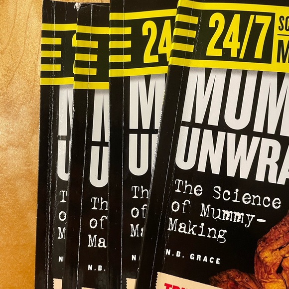 Bundle Lot of 4 MUMMIES UNWRAPPED!:THE SCIENCE OF MUMMY-MAKING 24/7 - Picture 4 of 4